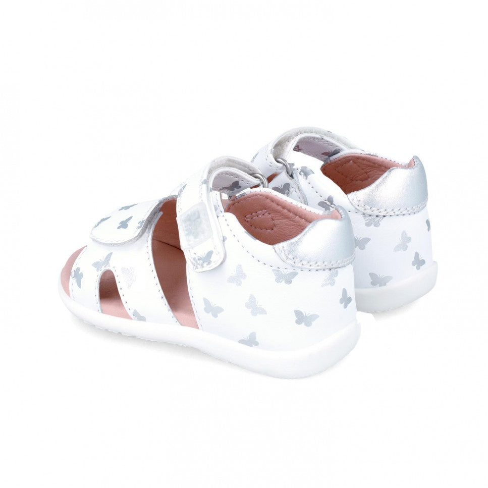 Sandale Primii Pasi pentru Copii Biomecanics, vanila